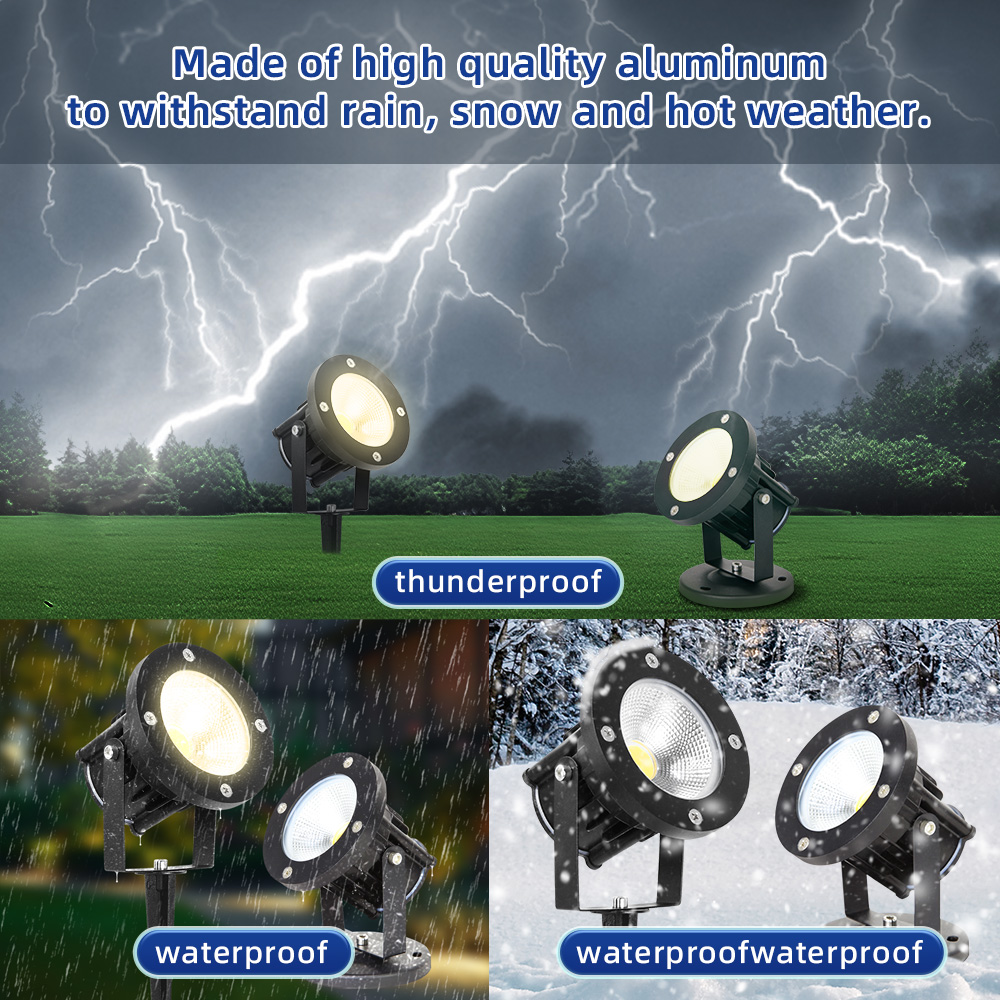 Outdoor Lighting Effects - LED GU10 Gartenbeleuchtung Rasenlampe Außen Wasserdichte