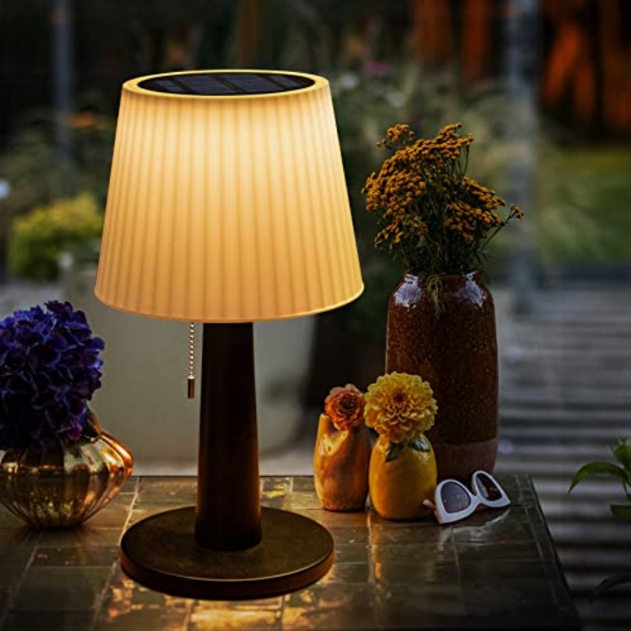 Outdoor Lighting Waterproof - Solar-Tischlampen für draußen und drinnen –