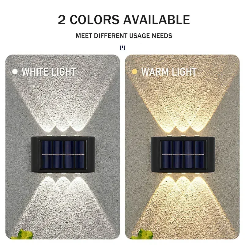 COB Solar-Wandleuchte für Auße – Outdoor Lighting And Landscape Bewertung und Preis