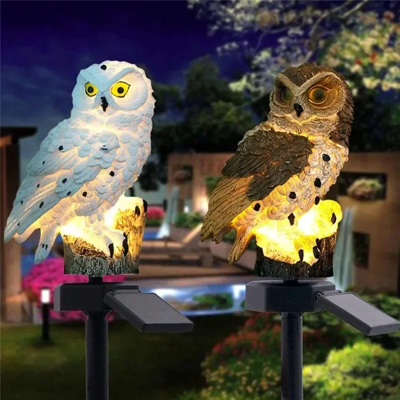 Solar-Eulen-Statue Gartenleuch – Outdoor Lighting And Landscape Bewertung und Preis