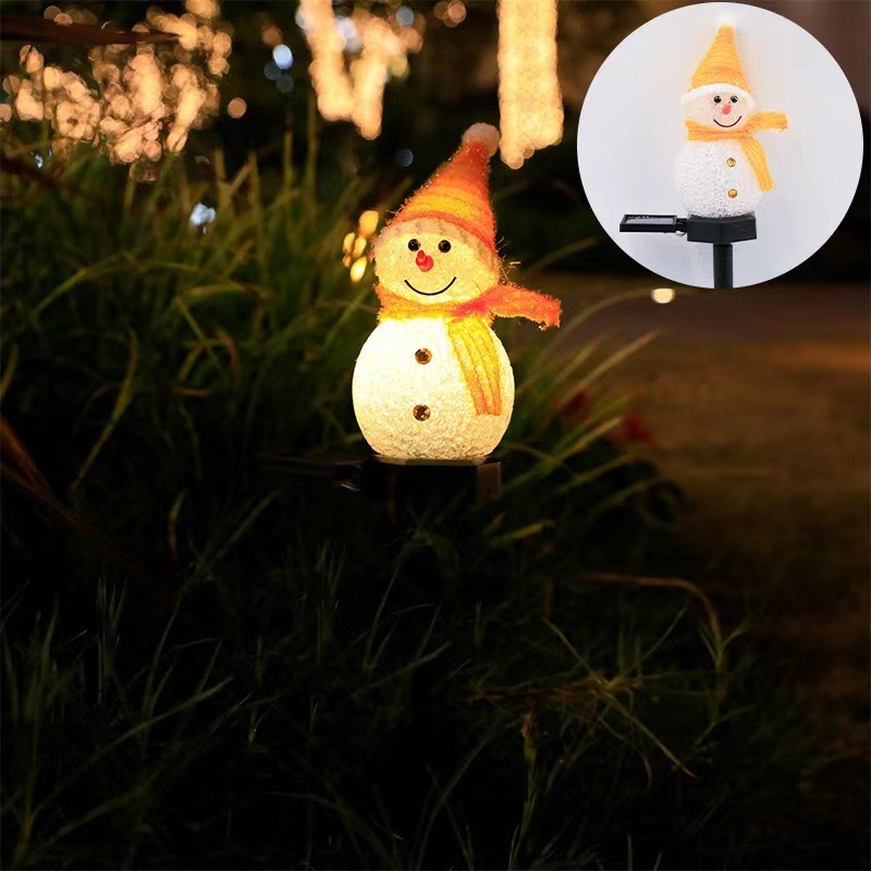Schneemann-Solar-Gartenleuchte – Outdoor Lighting Pathway Bewertung und Preis